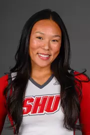 Marnie Ziporkin. Men's Basketball, Men's Golf and the Cheerleading team held their Media Day today at the Pitt Center, Sacred Heart University, Fairfield, CT. Thursday, August 28, 2025. Photo by: Mark F. Conrad