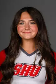 Riley MacKay. Men's Basketball, Men's Golf and the Cheerleading team held their Media Day today at the Pitt Center, Sacred Heart University, Fairfield, CT. Thursday, August 28, 2025. Photo by: Mark F. Conrad
