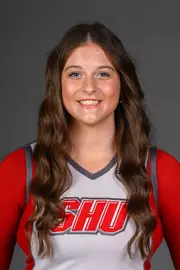 Emily Gaudet. Men's Basketball, Men's Golf and the Cheerleading team held their Media Day today at the Pitt Center, Sacred Heart University, Fairfield, CT. Thursday, August 28, 2025. Photo by: Mark F. Conrad