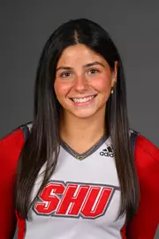 Julie Avena. Men's Basketball, Men's Golf and the Cheerleading team held their Media Day today at the Pitt Center, Sacred Heart University, Fairfield, CT. Thursday, August 28, 2025. Photo by: Mark F. Conrad