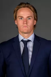 Aiden VanRooyan. Men and Women's Ice Hockey teams held their Media Days today at the Martire Family Arena, Sacred Heart University, Fairfield, CT. Tuesday, August 26, 2025. Photo by: Mark F. Conrad