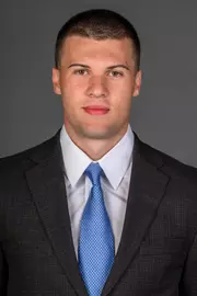 Joshua Barnes. Men and Women's Ice Hockey teams held their Media Days today at the Martire Family Arena, Sacred Heart University, Fairfield, CT. Tuesday, August 26, 2025. Photo by: Mark F. Conrad