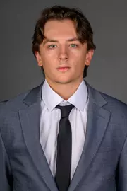 Marcus Joughin. Men and Women's Ice Hockey teams held their Media Days today at the Martire Family Arena, Sacred Heart University, Fairfield, CT. Tuesday, August 26, 2025. Photo by: Mark F. Conrad