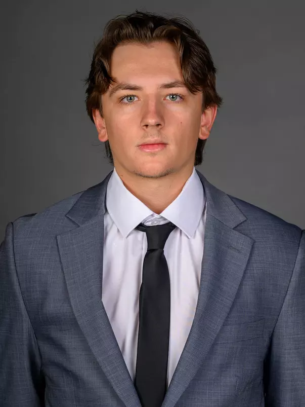 Marcus Joughin. Men and Women's Ice Hockey teams held their Media Days today at the Martire Family Arena, Sacred Heart University, Fairfield, CT. Tuesday, August 26, 2025. Photo by: Mark F. Conrad