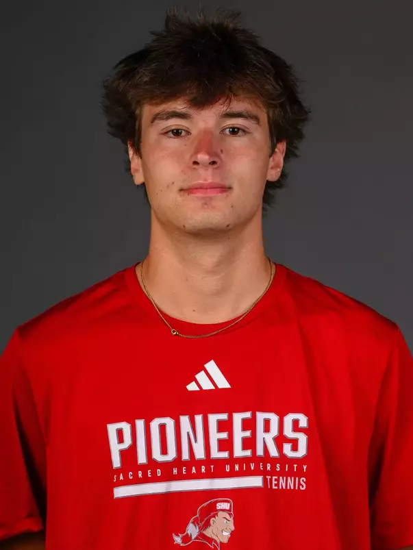 Brennan Hart-Nova. SHU's Women's and Men's Tennis, Women's Rugby, Cross Country, and Women's Golf teams held their Media Day today at the William Pitt Center, Sacred Heart University, Fairfield, CT. Sunday, August 31, 2025. Photo by: Mark F. Conrad