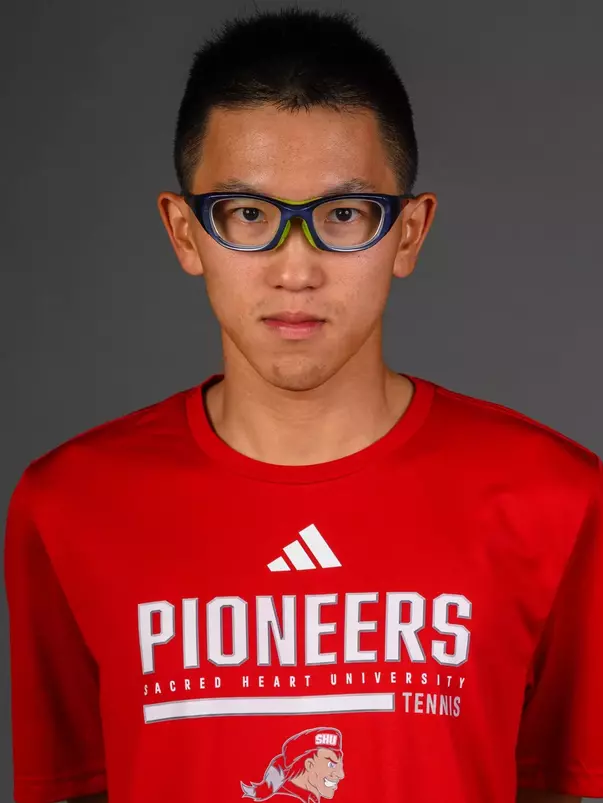 Darren Huang. SHU's Women's and Men's Tennis, Women's Rugby, Cross Country, and Women's Golf teams held their Media Day today at the William Pitt Center, Sacred Heart University, Fairfield, CT. Sunday, August 31, 2025. Photo by: Mark F. Conrad
