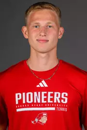 Tomasz Garacz. SHU's Women's and Men's Tennis, Women's Rugby, Cross Country, and Women's Golf teams held their Media Day today at the William Pitt Center, Sacred Heart University, Fairfield, CT. Sunday, August 31, 2025. Photo by: Mark F. Conrad
