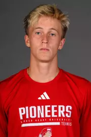 Frederick McRae. SHU's Women's and Men's Tennis, Women's Rugby, Cross Country, and Women's Golf teams held their Media Day today at the William Pitt Center, Sacred Heart University, Fairfield, CT. Sunday, August 31, 2025. Photo by: Mark F. Conrad
