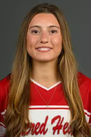 Alexa Barbera. The SHU Baseball, Softball and Bowling teams held their Media Days today at the Martire Family Arena, Sacred Heart University, Fairfield, CT. Friday, January 23, 2026. Photo by: Mark F. Conrad