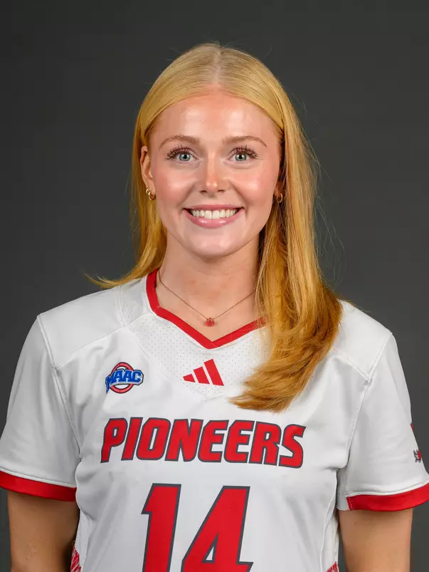 Erin Herrold. The SHU Men's Lacrosse, Women's Lacrosse, and Track & Field teams held their Media Days today at the Pitt Center, Sacred Heart University, Fairfield, CT. Wednesday, January 21, 2026. Photo by: Mark F. Conrad