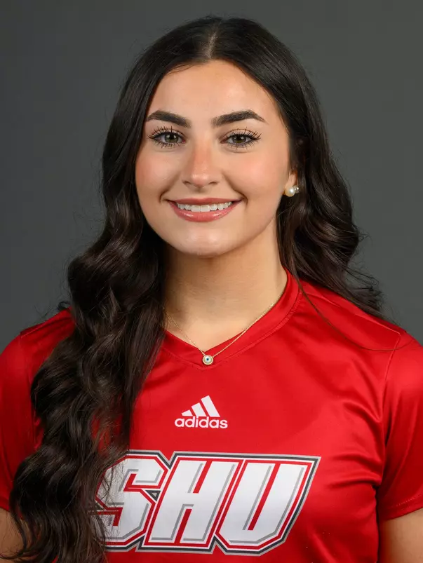 Jolie Penney. The SHU Baseball, Softball and Bowling teams held their Media Days today at the Martire Family Arena, Sacred Heart University, Fairfield, CT. Friday, January 23, 2026. Photo by: Mark F. Conrad