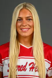 Katherine Burras. The SHU Baseball, Softball and Bowling teams held their Media Days today at the Martire Family Arena, Sacred Heart University, Fairfield, CT. Friday, January 23, 2026. Photo by: Mark F. Conrad