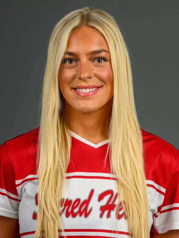 Katherine Burras. The SHU Baseball, Softball and Bowling teams held their Media Days today at the Martire Family Arena, Sacred Heart University, Fairfield, CT. Friday, January 23, 2026. Photo by: Mark F. Conrad