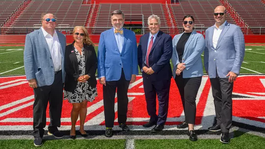 SHU & Sikorsky Credit Union Administration on Campus Field for Naming Rights Announcement