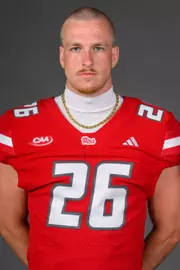 Charlie Bywalski. A Media Day was held today for the SHU Football, and Field Hockey teams today at the Pitt Center, Sacred Heart University, Fairfield, CT. Wednesday, August 12, 2026. Photo by: Mark F. Conrad
