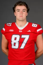 Charlie Chisholm. A Media Day was held today for the SHU Football, and Field Hockey teams today at the Pitt Center, Sacred Heart University, Fairfield, CT. Wednesday, August 12, 2026. Photo by: Mark F. Conrad
