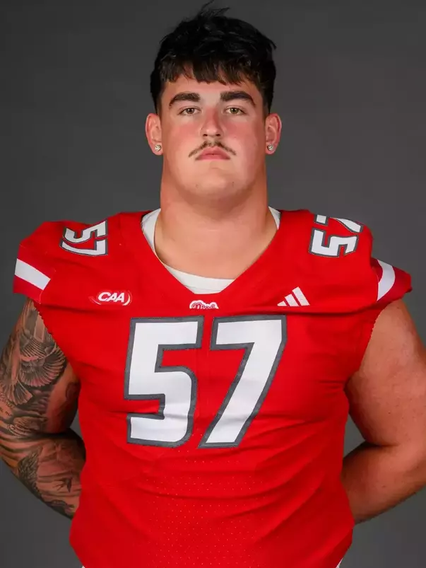 Chase DeSanto. A Media Day was held today for the SHU Football, and Field Hockey teams today at the Pitt Center, Sacred Heart University, Fairfield, CT. Wednesday, August 12, 2026. Photo by: Mark F. Conrad
