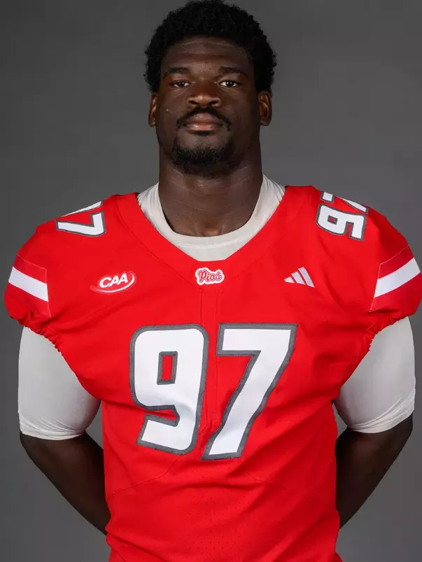 Mitchell Donkor. A Media Day was held today for the SHU Football, and Field Hockey teams today at the Pitt Center, Sacred Heart University, Fairfield, CT. Wednesday, August 12, 2026. Photo by: Mark F. Conrad