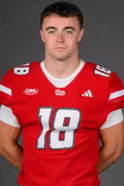 Zac Fearon. A Media Day was held today for the SHU Football, and Field Hockey teams today at the Pitt Center, Sacred Heart University, Fairfield, CT. Wednesday, August 12, 2026. Photo by: Mark F. Conrad