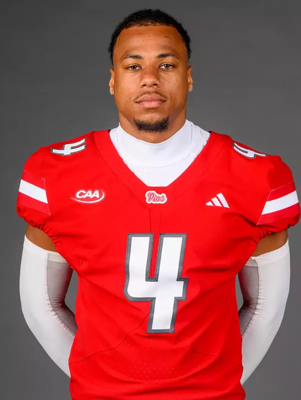 Daimon Jacobs. A Media Day was held today for the SHU Football, and Field Hockey teams today at the Pitt Center, Sacred Heart University, Fairfield, CT. Wednesday, August 12, 2026. Photo by: Mark F. Conrad