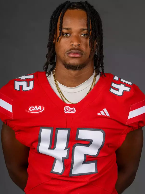 DJ Williams. A Media Day was held today for the SHU Football, and Field Hockey teams today at the Pitt Center, Sacred Heart University, Fairfield, CT. Wednesday, August 12, 2026. Photo by: Mark F. Conrad