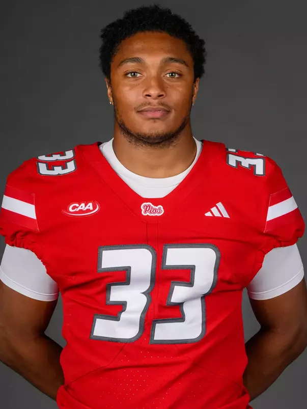 Eli Jordan. A Media Day was held today for the SHU Football, and Field Hockey teams today at the Pitt Center, Sacred Heart University, Fairfield, CT. Wednesday, August 12, 2026. Photo by: Mark F. Conrad