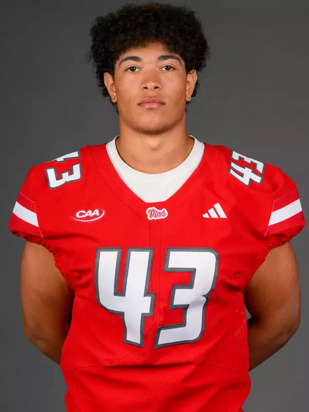 Jayden Johnson. A Media Day was held today for the SHU Football, and Field Hockey teams today at the Pitt Center, Sacred Heart University, Fairfield, CT. Wednesday, August 12, 2026. Photo by: Mark F. Conrad