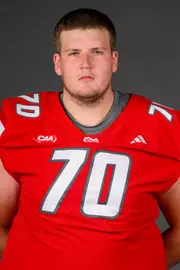 Tyler Nordmann. A Media Day was held today for the SHU Football, and Field Hockey teams today at the Pitt Center, Sacred Heart University, Fairfield, CT. Wednesday, August 12, 2026. Photo by: Mark F. Conrad