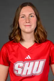 Emma Jones. A Media Day was held today for the SHU Women's Swimming and Diving, Women's Wrestling, Women's Ice Hockey, and Women's Bowling teams at the Martire Family Arena, Sacred Heart Universary, Fairfield, CT. Wednesday, September 2, 2026. Photo by: Mark F. Conrad