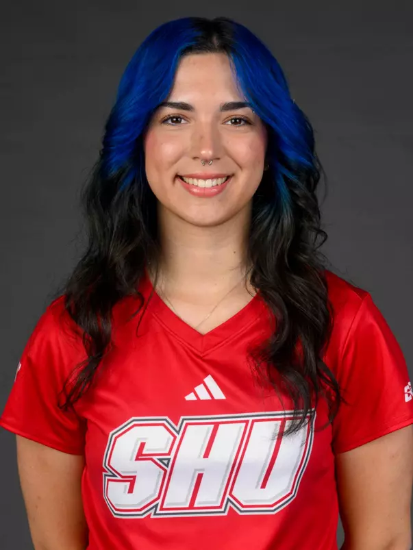 Gabriella Botti. A Media Day was held today for the SHU Women's Swimming and Diving, Women's Wrestling, Women's Ice Hockey, and Women's Bowling teams at the Martire Family Arena, Sacred Heart Universary, Fairfield, CT. Wednesday, September 2, 2026. Photo by: Mark F. Conrad