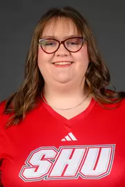 Grace Macak. A Media Day was held today for the SHU Women's Swimming and Diving, Women's Wrestling, Women's Ice Hockey, and Women's Bowling teams at the Martire Family Arena, Sacred Heart Universary, Fairfield, CT. Wednesday, September 2, 2026. Photo by: Mark F. Conrad