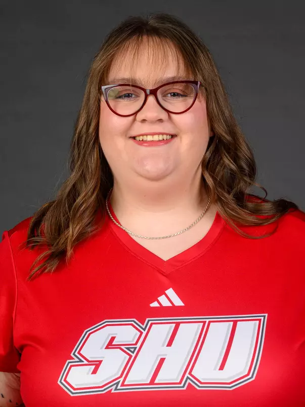 Grace Macak. A Media Day was held today for the SHU Women's Swimming and Diving, Women's Wrestling, Women's Ice Hockey, and Women's Bowling teams at the Martire Family Arena, Sacred Heart Universary, Fairfield, CT. Wednesday, September 2, 2026. Photo by: Mark F. Conrad