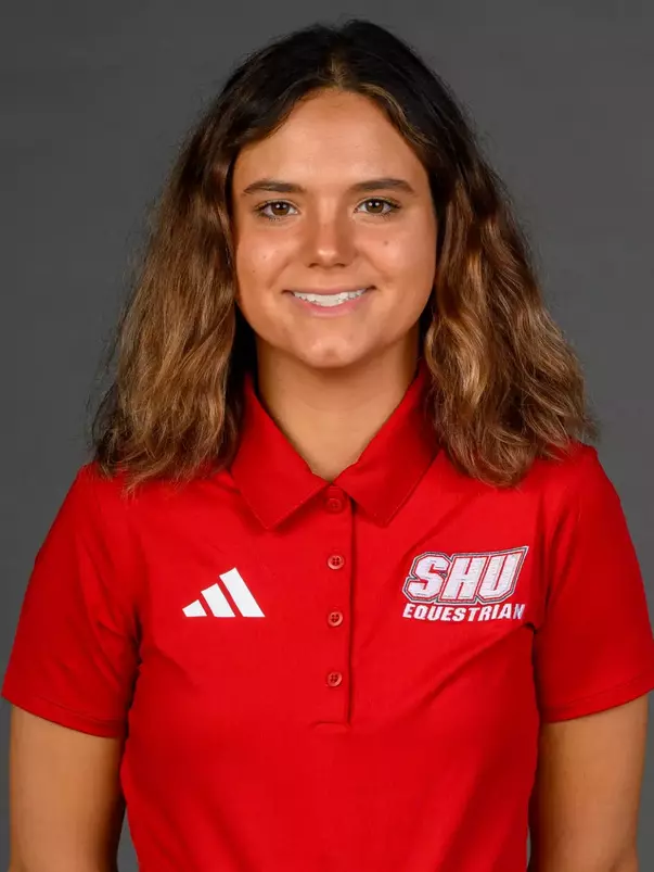 Sophia Balistreri. A Media Day was held today for the SHU Women's Equestrian, Men's Ice Hockey, Men's Wrestling, and Women's Rowing teams at the Martire Family Arena, Sacred Heart Universary, Fairfield, CT. Tuesday, September 1, 2026. Photo by: Mark F. Conrad
