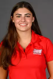 Sophie DiGregorio. A Media Day was held today for the SHU Women's Equestrian, Men's Ice Hockey, Men's Wrestling, and Women's Rowing teams at the Martire Family Arena, Sacred Heart Universary, Fairfield, CT. Tuesday, September 1, 2026. Photo by: Mark F. Conrad