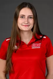 Morgan Gariepy. A Media Day was held today for the SHU Women's Equestrian, Men's Ice Hockey, Men's Wrestling, and Women's Rowing teams at the Martire Family Arena, Sacred Heart Universary, Fairfield, CT. Tuesday, September 1, 2026. Photo by: Mark F. Conrad