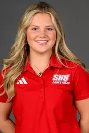 Addison Gingras. A Media Day was held today for the SHU Women's Equestrian, Men's Ice Hockey, Men's Wrestling, and Women's Rowing teams at the Martire Family Arena, Sacred Heart Universary, Fairfield, CT. Tuesday, September 1, 2026. Photo by: Mark F. Conrad