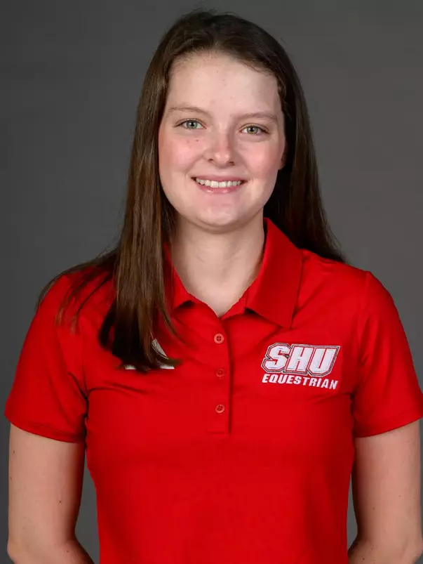 Katherine Goggin. A Media Day was held today for the SHU Women's Equestrian, Men's Ice Hockey, Men's Wrestling, and Women's Rowing teams at the Martire Family Arena, Sacred Heart Universary, Fairfield, CT. Tuesday, September 1, 2026. Photo by: Mark F. Conrad