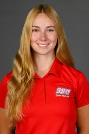 Isabel Hunt. A Media Day was held today for the SHU Women's Equestrian, Men's Ice Hockey, Men's Wrestling, and Women's Rowing teams at the Martire Family Arena, Sacred Heart Universary, Fairfield, CT. Tuesday, September 1, 2026. Photo by: Mark F. Conrad