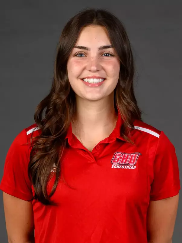 Norah Jackson. A Media Day was held today for the SHU Women's Equestrian, Men's Ice Hockey, Men's Wrestling, and Women's Rowing teams at the Martire Family Arena, Sacred Heart Universary, Fairfield, CT. Tuesday, September 1, 2026. Photo by: Mark F. Conrad