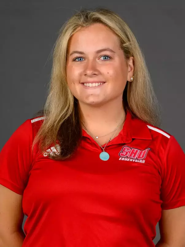 Molly McKegney. A Media Day was held today for the SHU Women's Equestrian, Men's Ice Hockey, Men's Wrestling, and Women's Rowing teams at the Martire Family Arena, Sacred Heart Universary, Fairfield, CT. Tuesday, September 1, 2026. Photo by: Mark F. Conrad