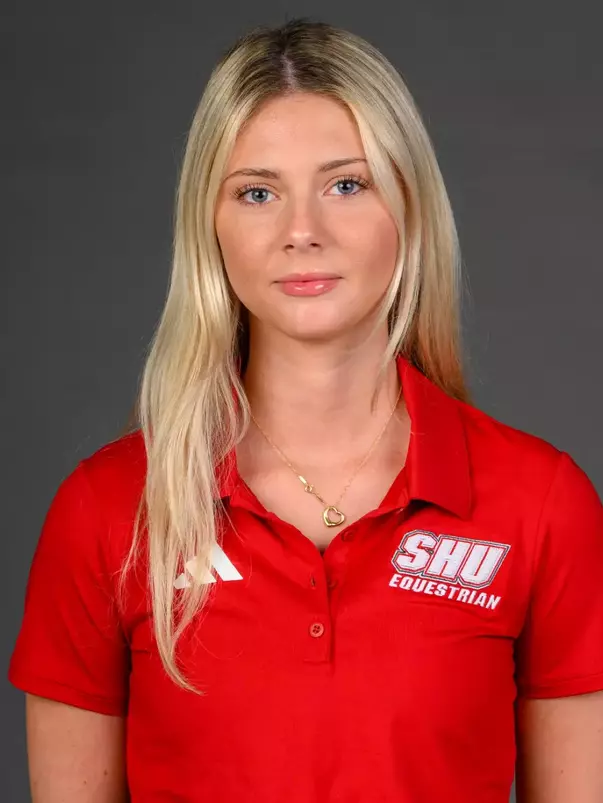 Marlayna Murphy. A Media Day was held today for the SHU Women's Equestrian, Men's Ice Hockey, Men's Wrestling, and Women's Rowing teams at the Martire Family Arena, Sacred Heart Universary, Fairfield, CT. Tuesday, September 1, 2026. Photo by: Mark F. Conrad