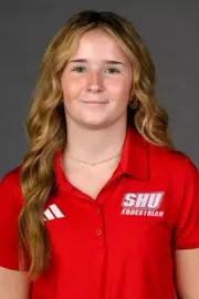 Sydney Richard. A Media Day was held today for the SHU Women's Equestrian, Men's Ice Hockey, Men's Wrestling, and Women's Rowing teams at the Martire Family Arena, Sacred Heart Universary, Fairfield, CT. Tuesday, September 1, 2026. Photo by: Mark F. Conrad