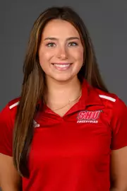 Reagan Waggoner. A Media Day was held today for the SHU Women's Equestrian, Men's Ice Hockey, Men's Wrestling, and Women's Rowing teams at the Martire Family Arena, Sacred Heart Universary, Fairfield, CT. Tuesday, September 1, 2026. Photo by: Mark F. Conrad