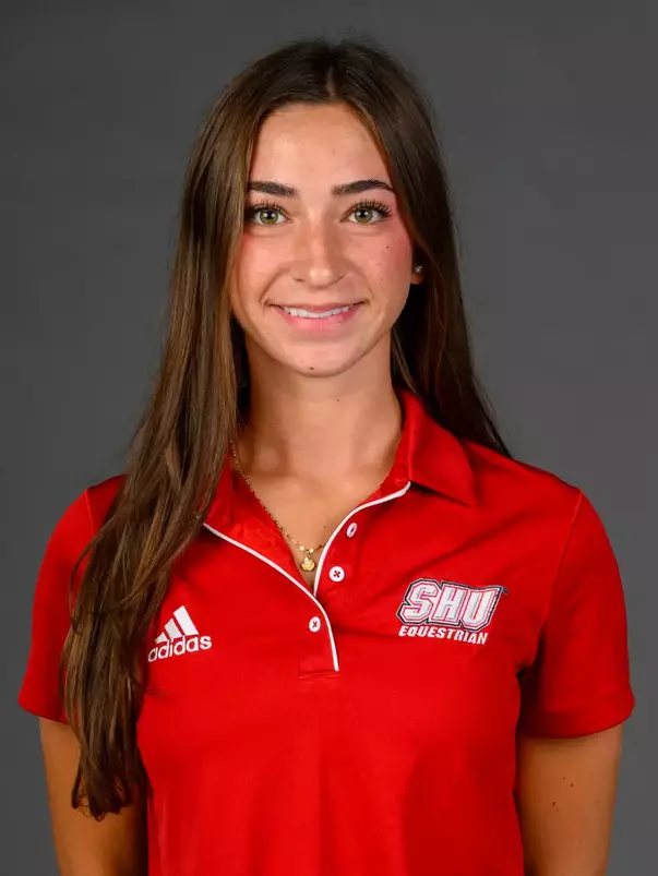 Sydney Woychuk. A Media Day was held today for the SHU Women's Equestrian, Men's Ice Hockey, Men's Wrestling, and Women's Rowing teams at the Martire Family Arena, Sacred Heart Universary, Fairfield, CT. Tuesday, September 1, 2026. Photo by: Mark F. Conrad