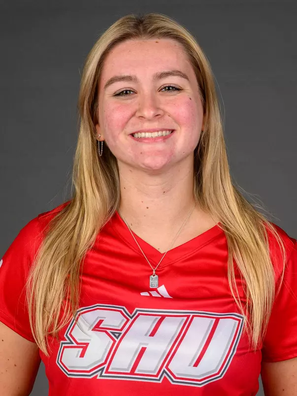 Morgan LiCausi. A Media Day was held today for the SHU Women's Swimming and Diving, Women's Wrestling, Women's Ice Hockey, and Women's Bowling teams at the Martire Family Arena, Sacred Heart Universary, Fairfield, CT. Wednesday, September 2, 2026. Photo by: Mark F. Conrad