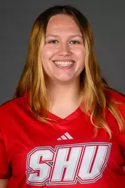 Sarah Legoo. A Media Day was held today for the SHU Women's Swimming and Diving, Women's Wrestling, Women's Ice Hockey, and Women's Bowling teams at the Martire Family Arena, Sacred Heart Universary, Fairfield, CT. Wednesday, September 2, 2026. Photo by: Mark F. Conrad