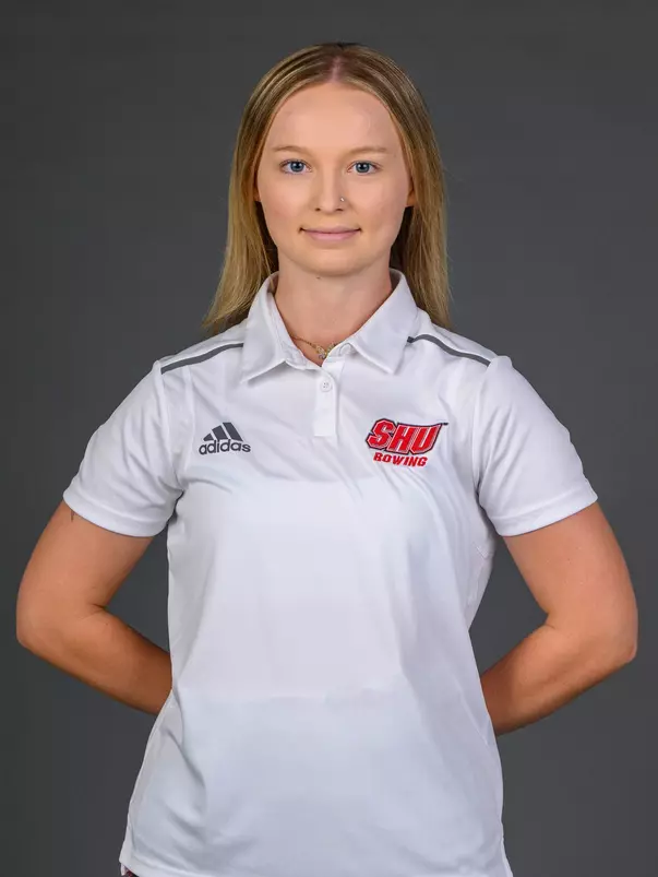 Katie Dudkowski. A Media Day was held today for the SHU Women's Equestrian, Men's Ice Hockey, Men's Wrestling, and Women's Rowing teams at the Martire Family Arena, Sacred Heart Universary, Fairfield, CT. Tuesday, September 1, 2026. Photo by: Mark F. Conrad