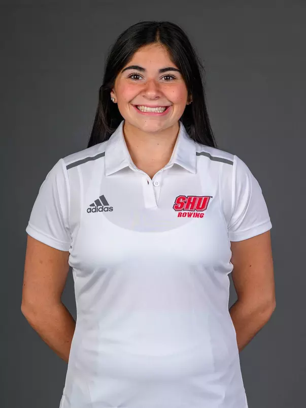 Sophia Salegna. A Media Day was held today for the SHU Women's Equestrian, Men's Ice Hockey, Men's Wrestling, and Women's Rowing teams at the Martire Family Arena, Sacred Heart Universary, Fairfield, CT. Tuesday, September 1, 2026. Photo by: Mark F. Conrad