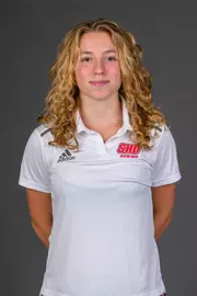 Elsa Friedrich. A Media Day was held today for the SHU Women's Equestrian, Men's Ice Hockey, Men's Wrestling, and Women's Rowing teams at the Martire Family Arena, Sacred Heart Universary, Fairfield, CT. Tuesday, September 1, 2026. Photo by: Mark F. Conrad