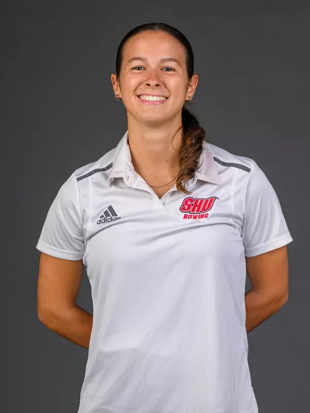 Maria Meleiro Goncalves. A Media Day was held today for the SHU Women's Equestrian, Men's Ice Hockey, Men's Wrestling, and Women's Rowing teams at the Martire Family Arena, Sacred Heart Universary, Fairfield, CT. Tuesday, September 1, 2026. Photo by: Mark F. Conrad